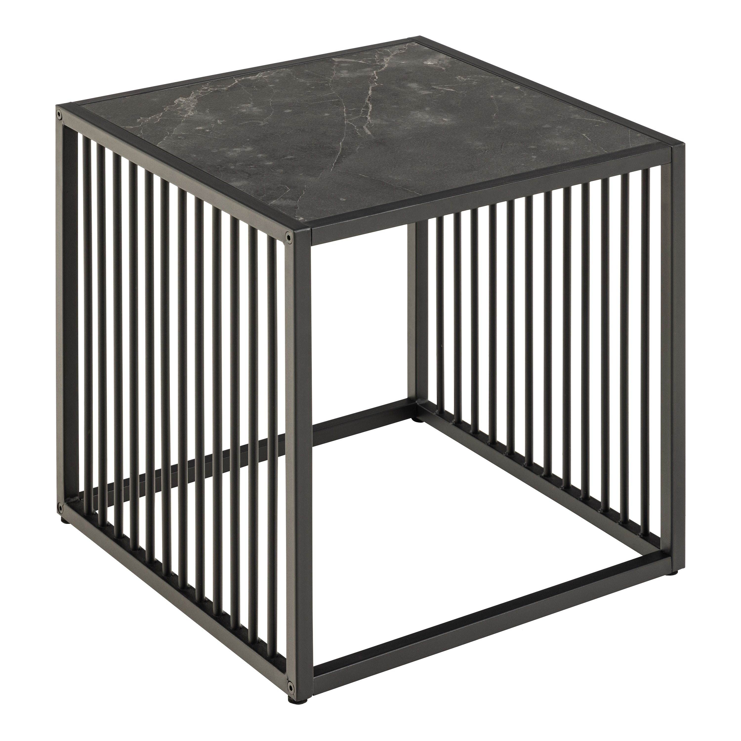 Sylvester Side Table in Black