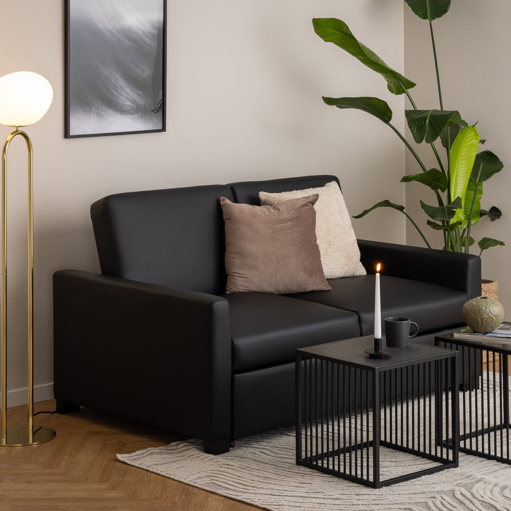 Sylvester Side Table in Black