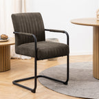 Valley Dining Table in Oak 120cm with 4 Adele Dining Chairs in Grey Fabric