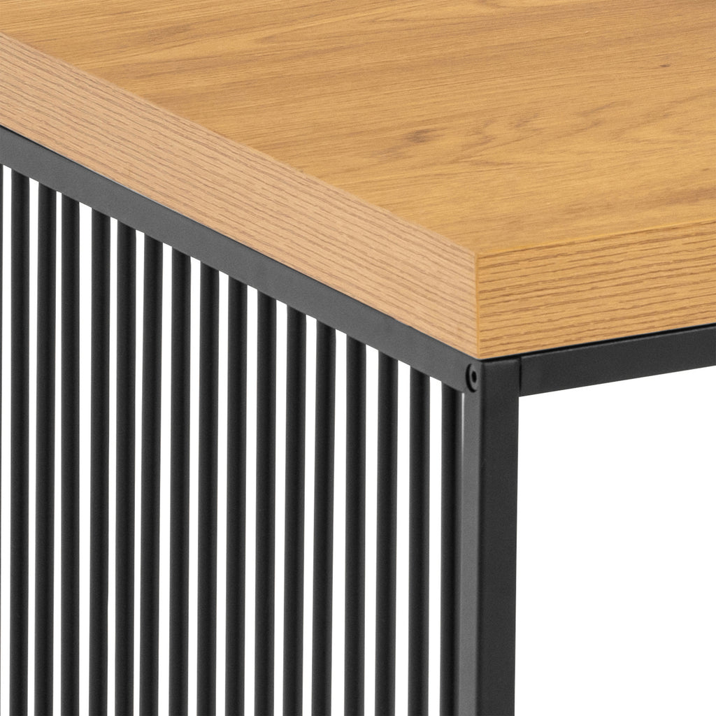 Sylvester Coffee Table in Black and Oak