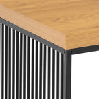 Sylvester Coffee Table in Black and Oak
