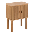 Langford Square Bedside Table in Oak