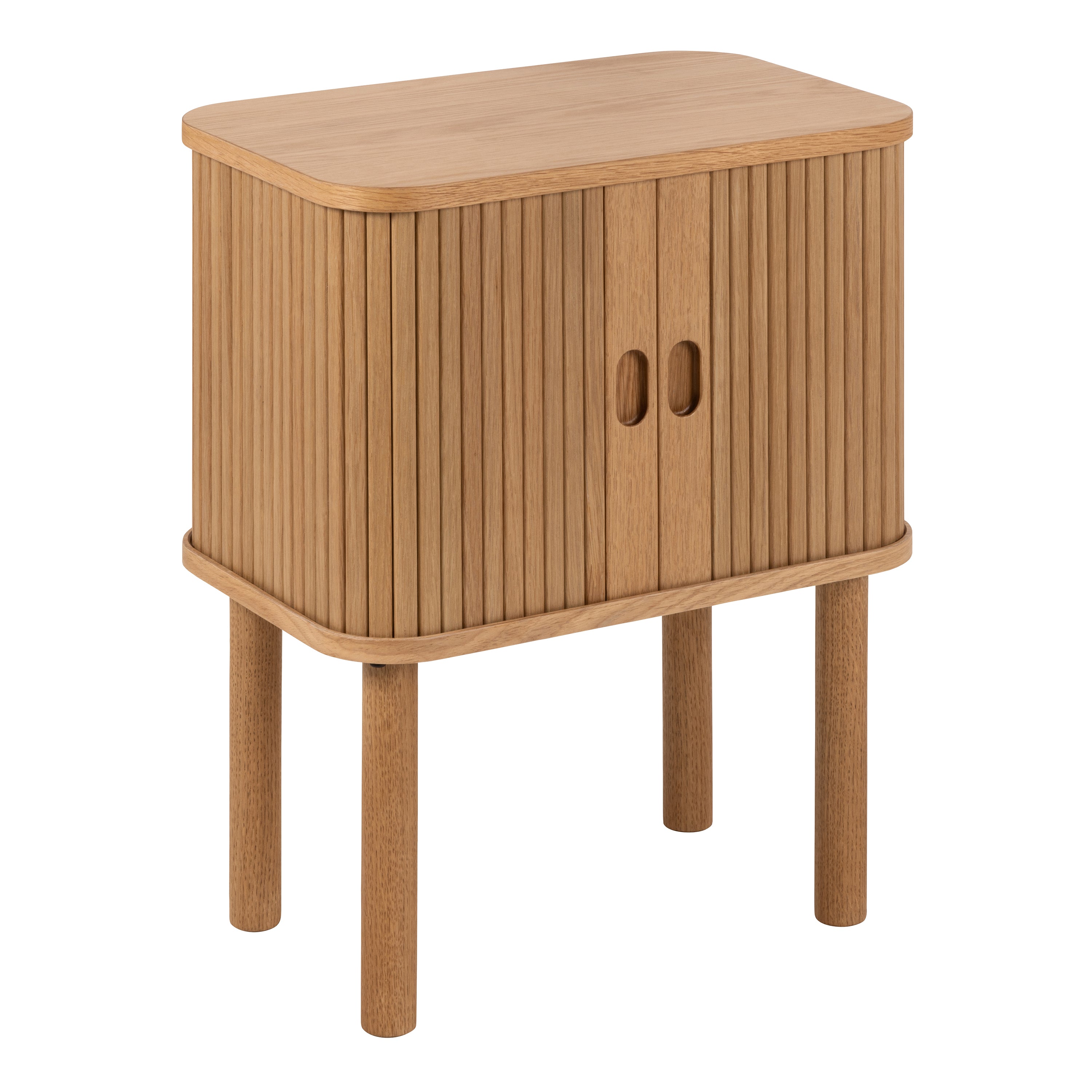 Langford Square Bedside Table in Oak