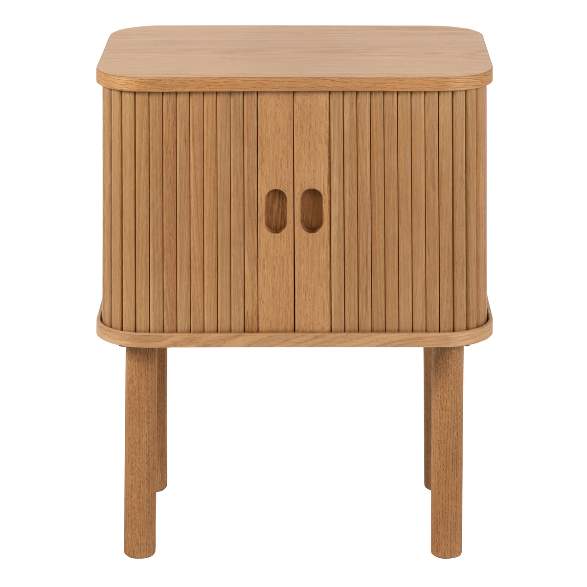 Langford Square Bedside Table in Oak