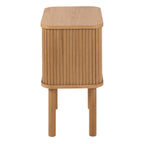 Langford Square Bedside Table in Oak
