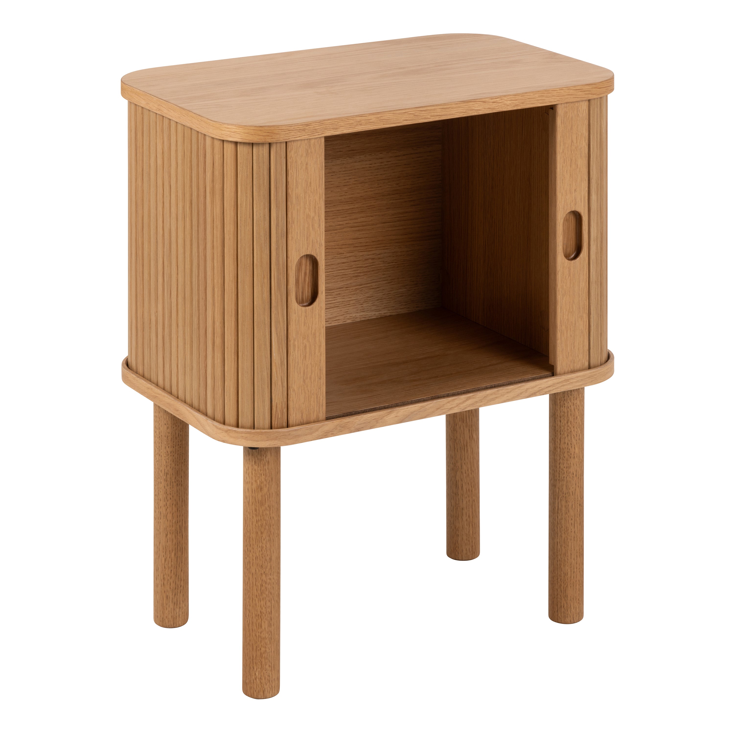 Langford Square Bedside Table in Oak