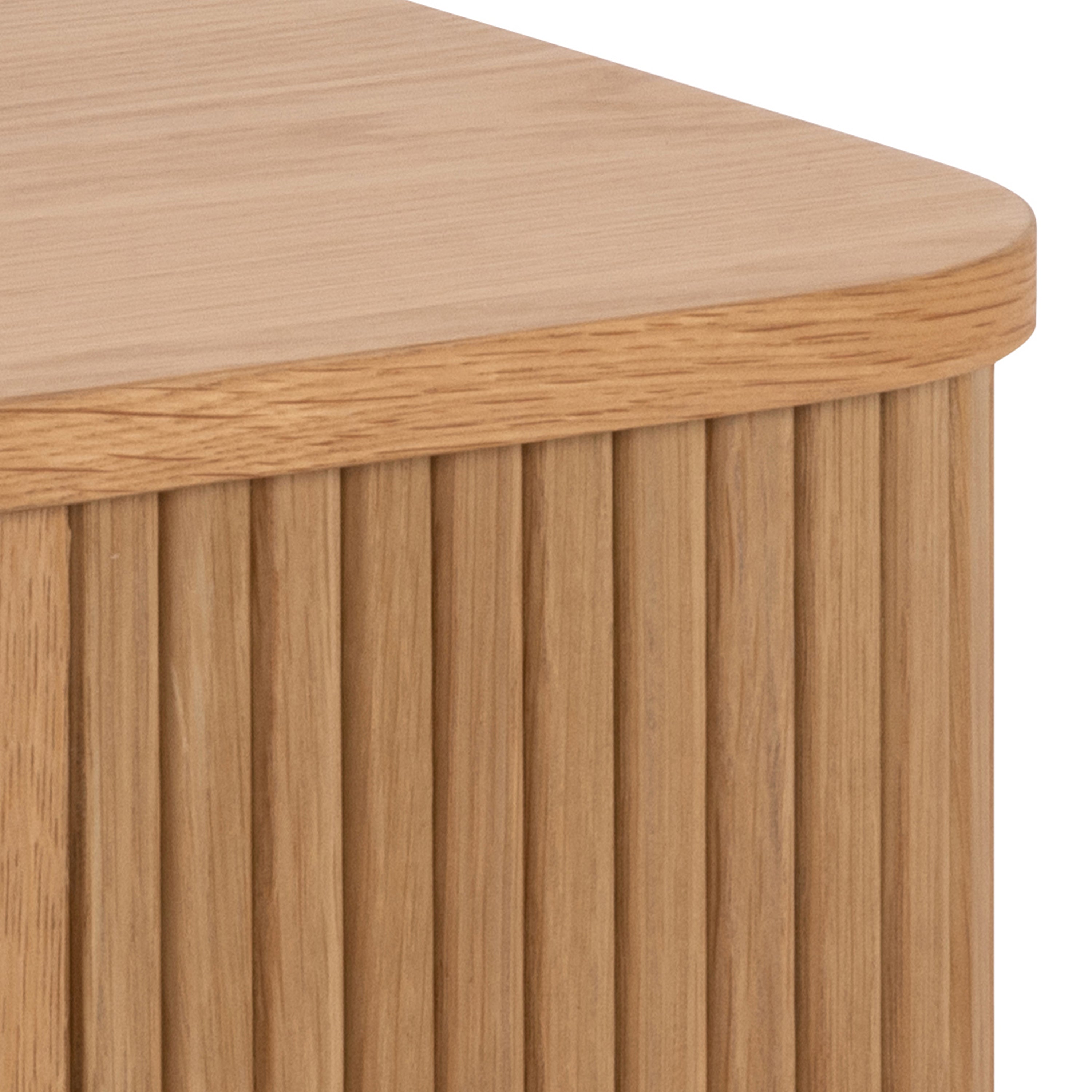 Langford Square Bedside Table in Oak