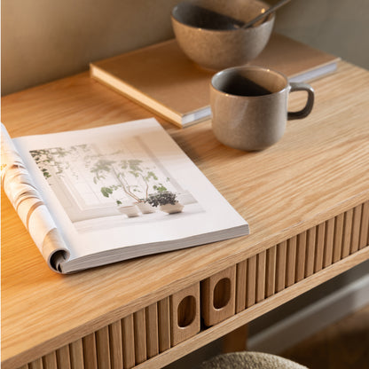 Langford Office Desk in Oak