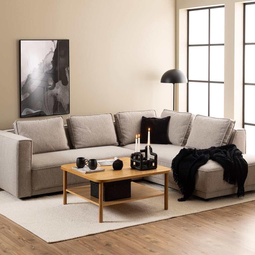 Bicester Square Coffee Table in Oak