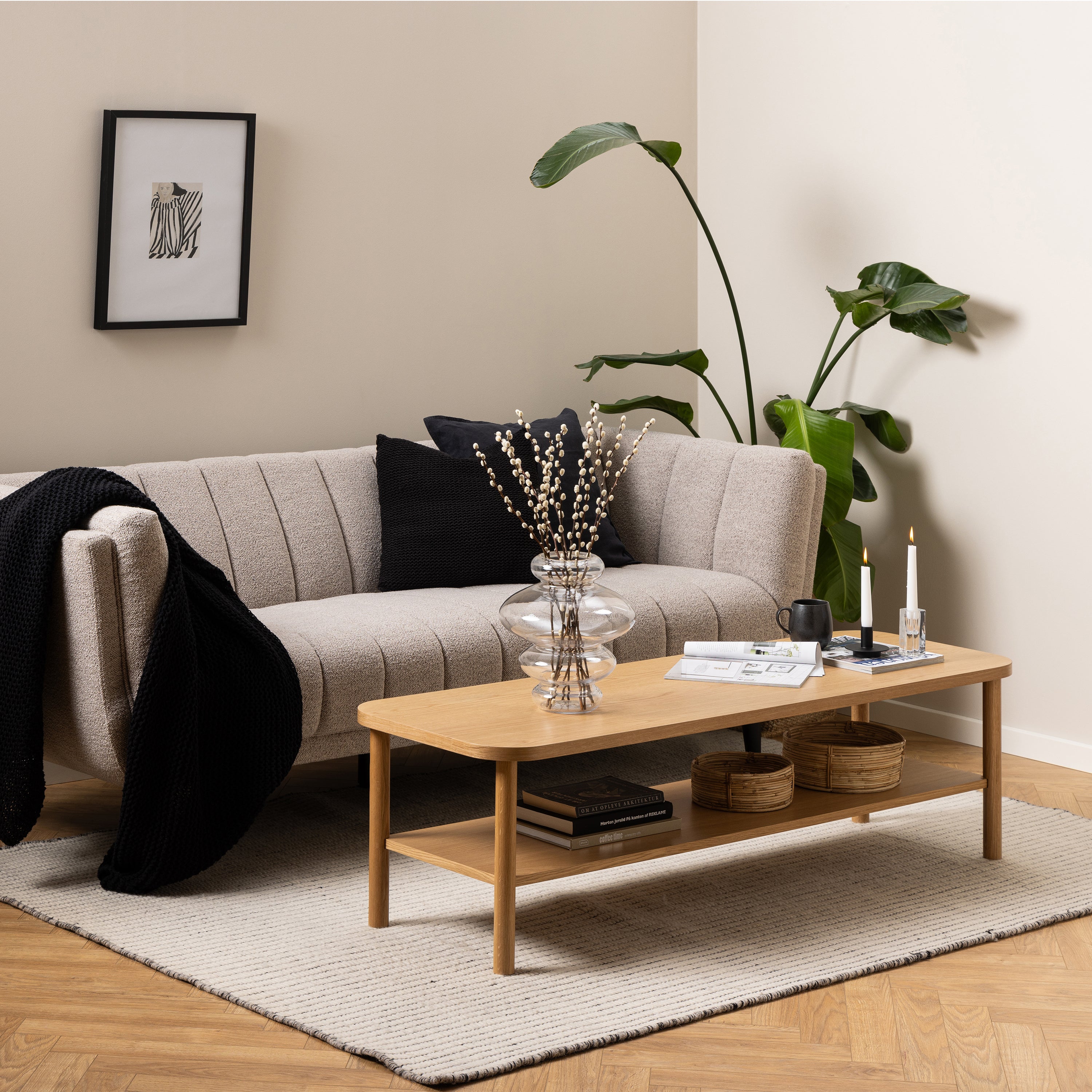 Bicester Coffee Table in Oak