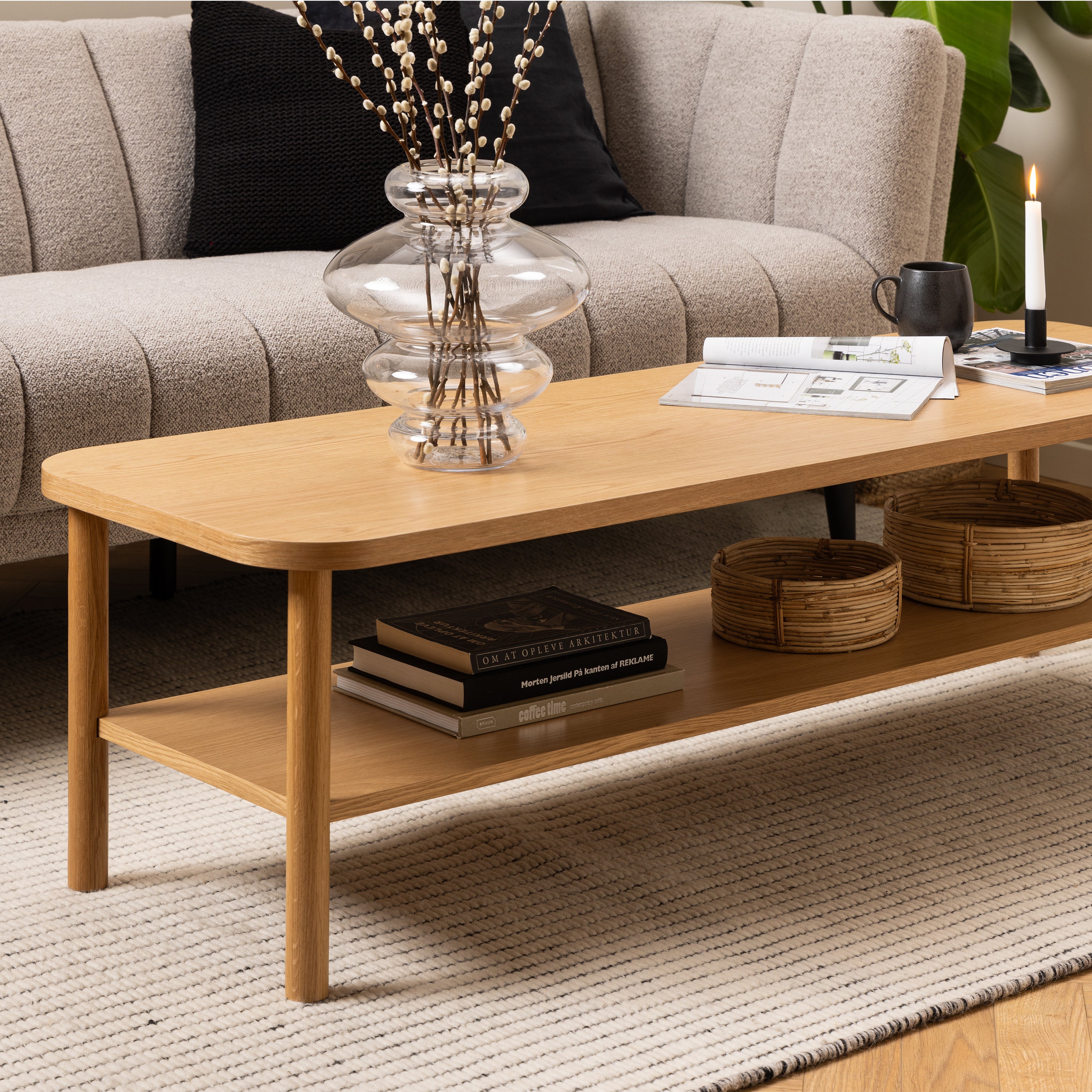 Bicester Coffee Table in Oak