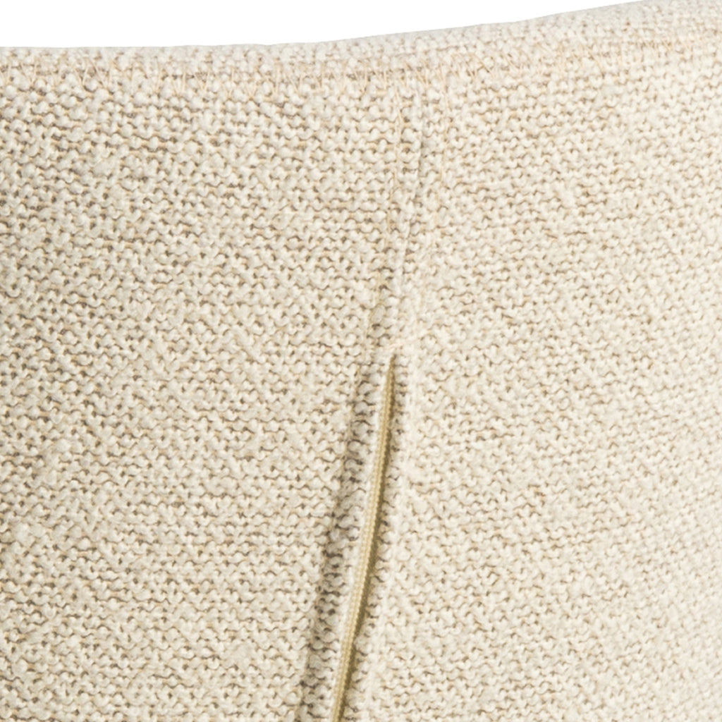 Matilda Swivel Dining Chairs in Cream Fabic Set of 2