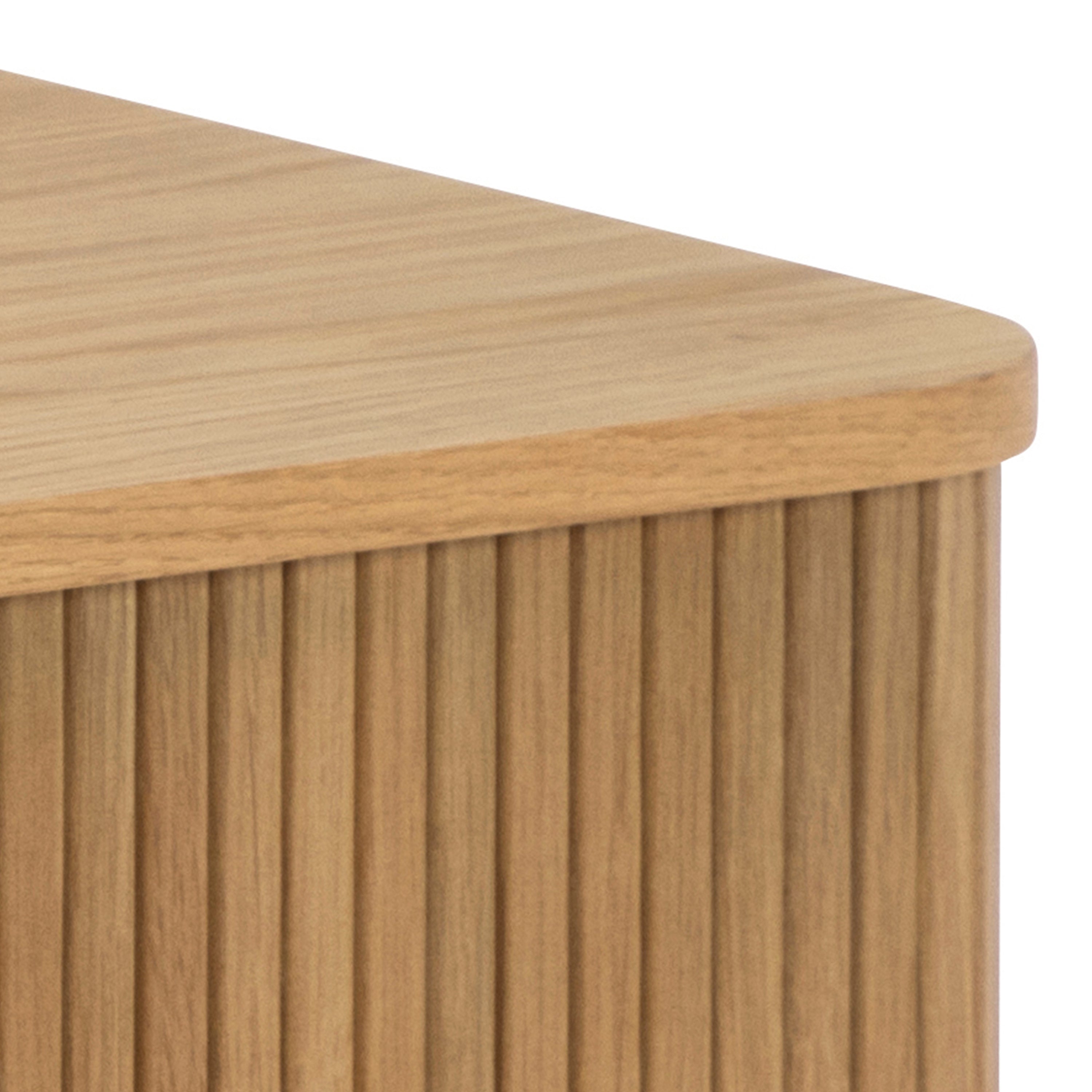 Langford  Coffee Table Sliding Door in Oak
