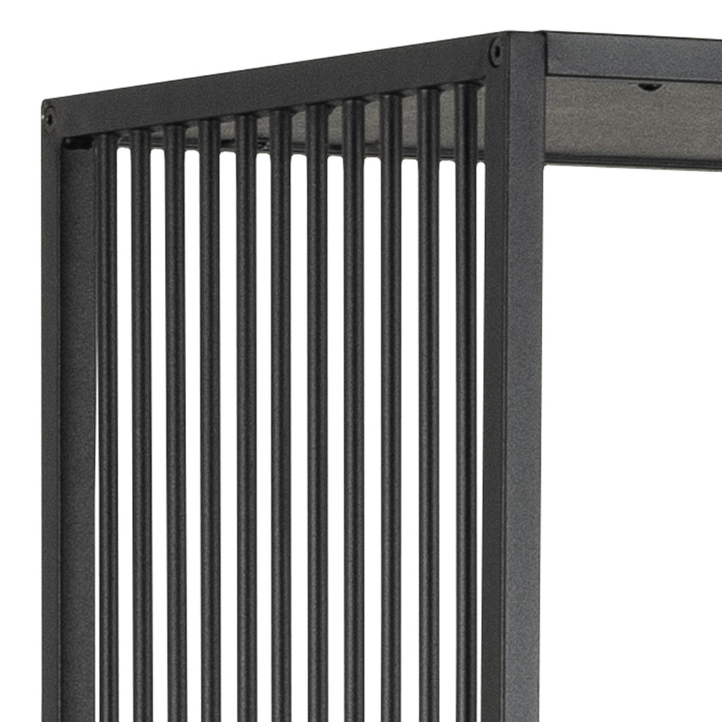 Sylvester Bookcase with 5 Shelves in Black