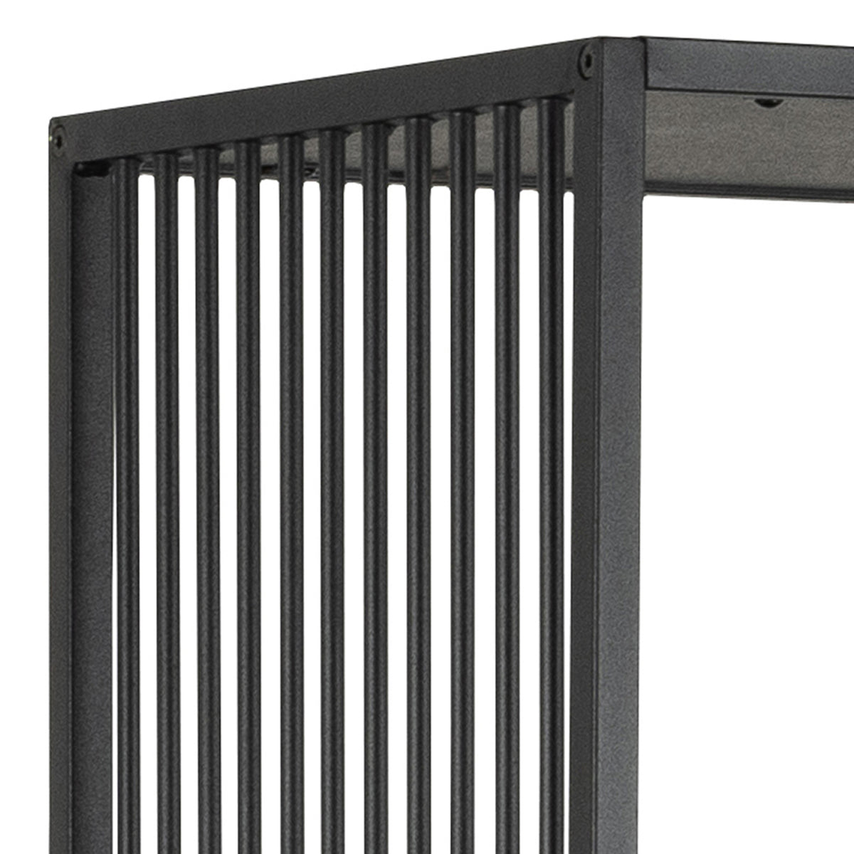 Sylvester Bookcase with 5 Shelves in Black