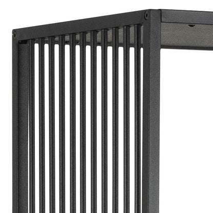 Sylvester Bookcase with 5 Shelves in Black