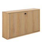 Alberto Shoe Cabinet 1 Flip Down Door In Oak