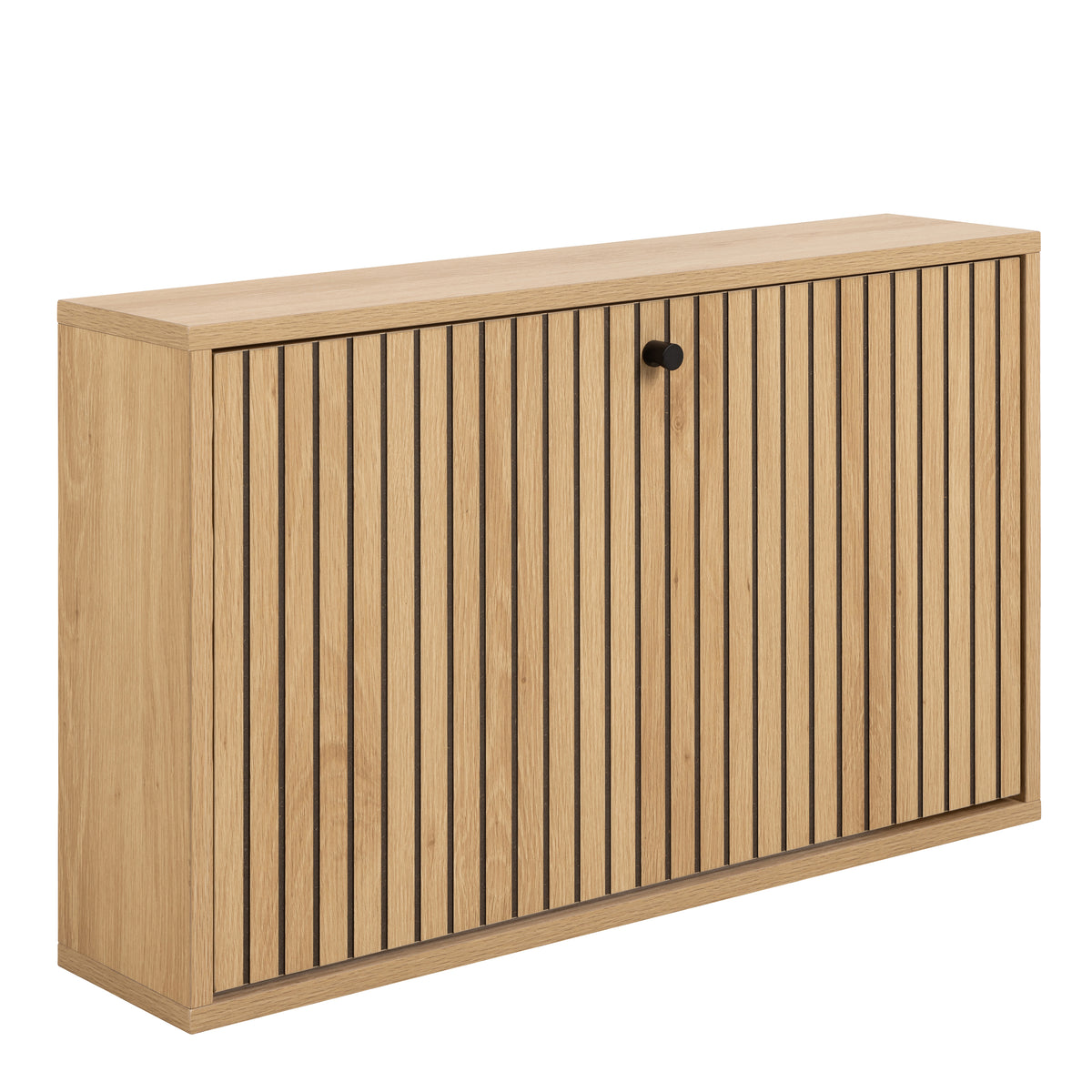 Alberto Shoe Cabinet 1 Flip Down Door In Oak