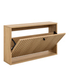 Alberto Shoe Cabinet 1 Flip Down Door In Oak