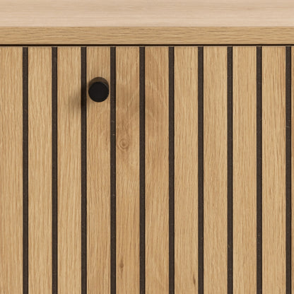 Alberto Shoe Cabinet 1 Flip Down Door In Oak