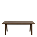 A-Line Rectanglar Dining Table in Smoked Oak