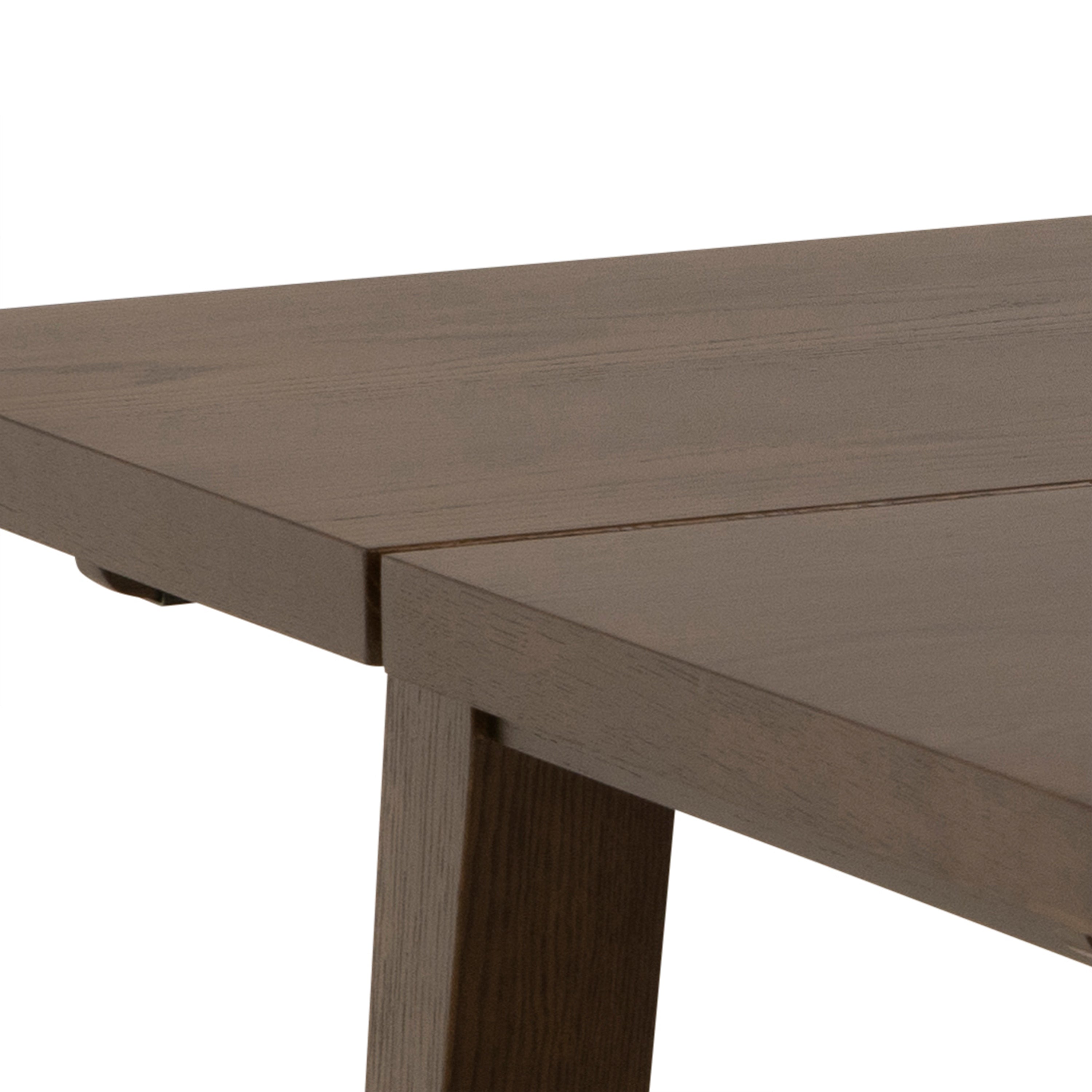 A-Line Rectanglar Dining Table in Smoked Oak