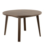 A-Line Round Dining Table Smoked Oak