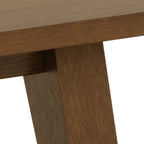 A-Line Coffee Table in Smoked Oak