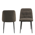 Bridget Dining Chair in Taupe Set of 2