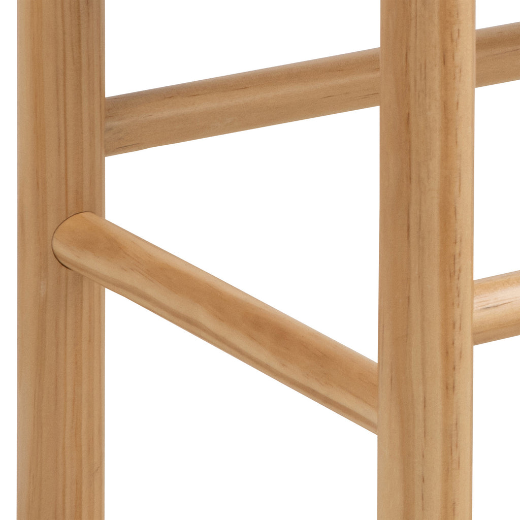 Ava Weaved Bench in Off White