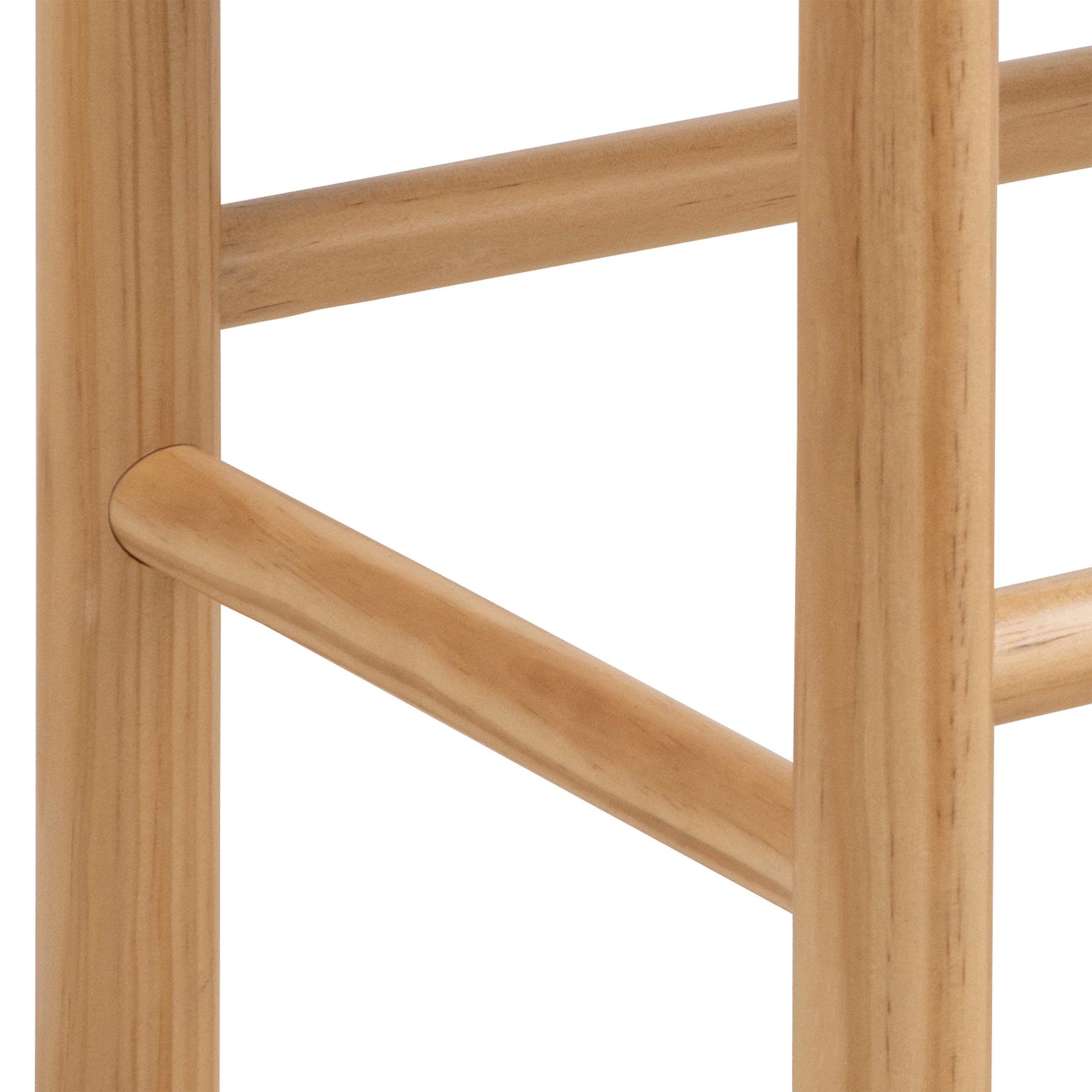 Ava Weaved Bench in Off White