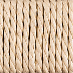 Ava Weaved Bench in Off White