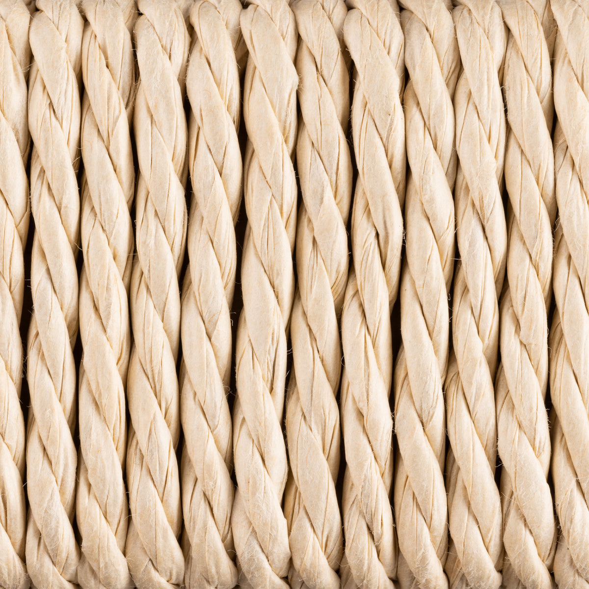 Ava Weaved Bench in Off White