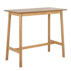 Barley Bar Table in Matt Oak