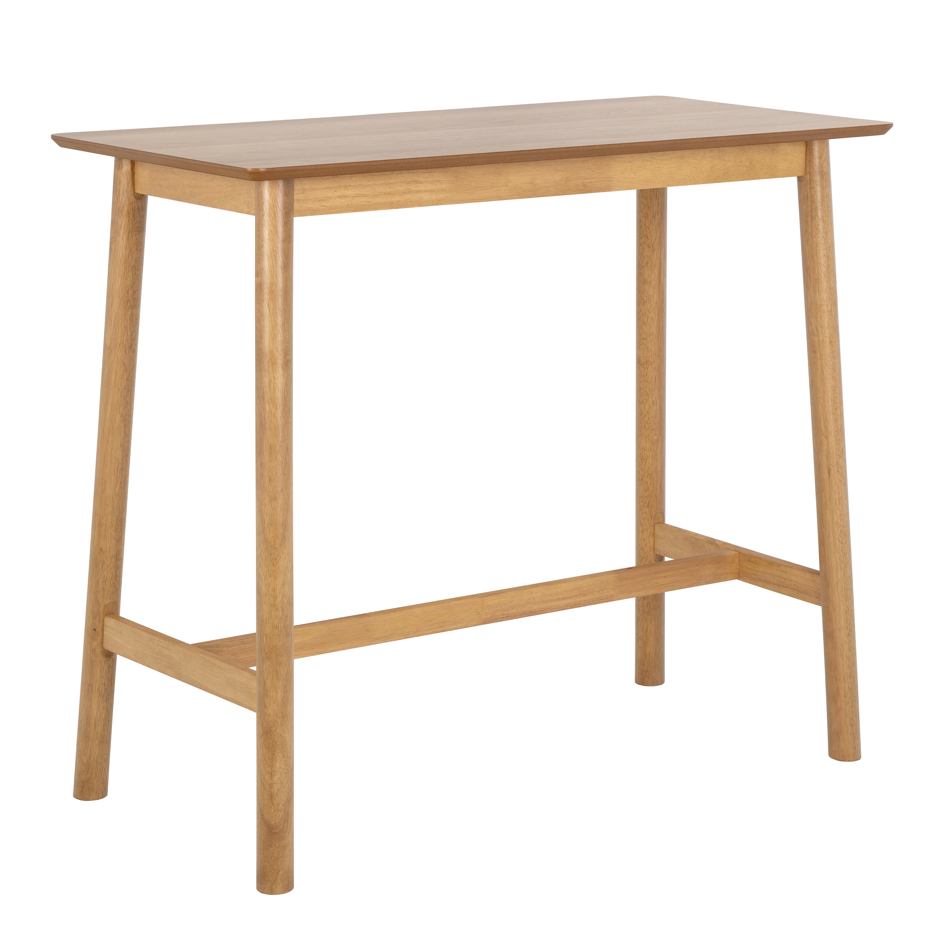 Barley Bar Table in Matt Oak