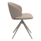Elenor Swivel Beige Dining Chair