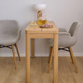Stella Extendable Rectangular dining table in Matt Oak 45/90 x 120 cm