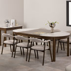 Stella Extension Leaf in Smoked Oak Veneer Set of 2