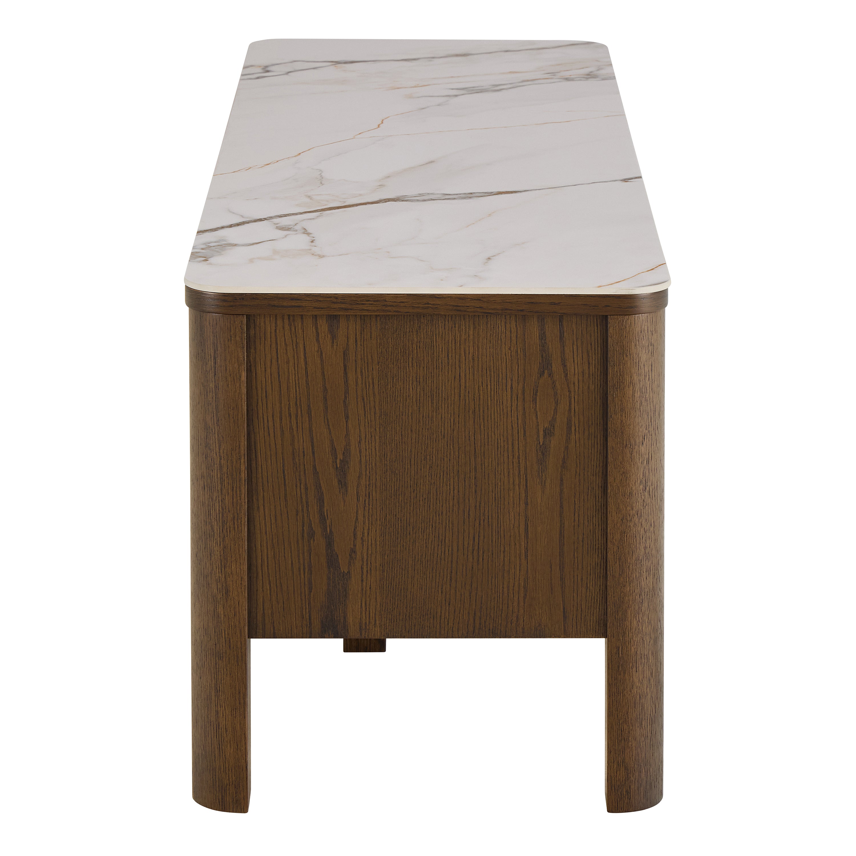 Stella TV Unit 2 Doors 1 Shelf in Ceramic Cream
