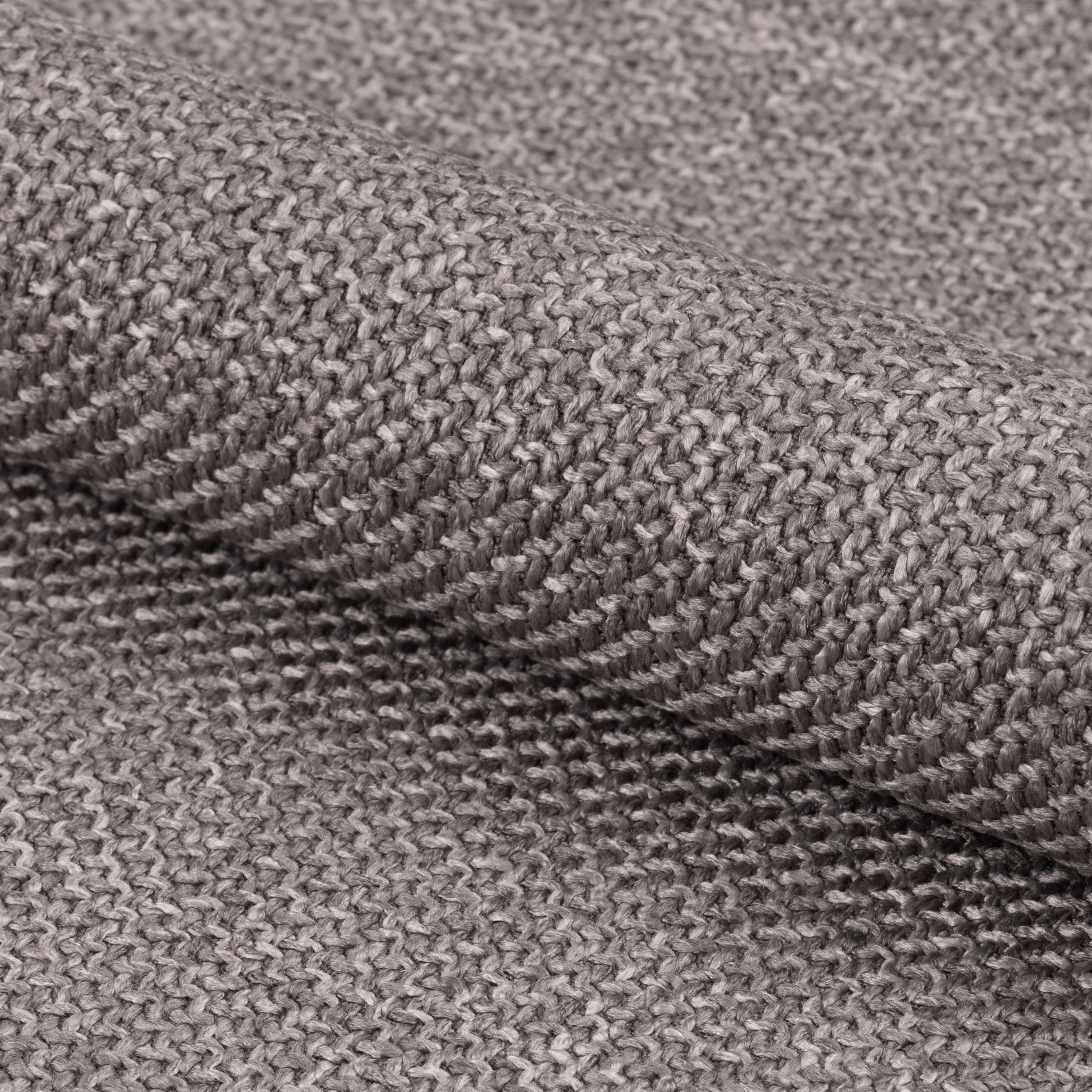 Orlando 3 Seater Sofa in Basel Light Grey Fabric