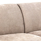 Westley Set of 2 x 2.5 Seater Sofas in Fay Beige Fabric