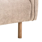 Westley Set of 2 x 2.5 Seater Sofas in Fay Beige Fabric
