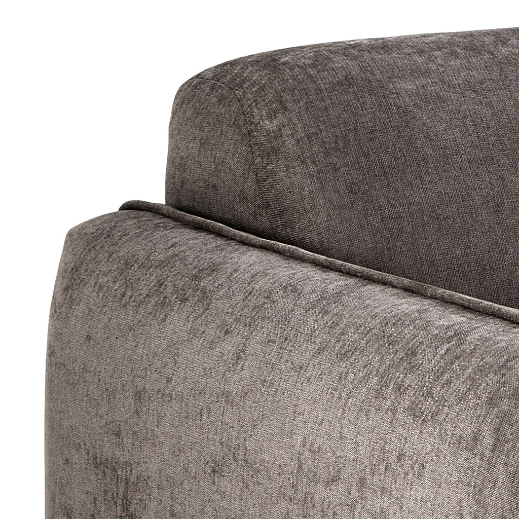 Westley Set of 2 x 3 Seater Sofas in Fay Dusty Brown Fabric