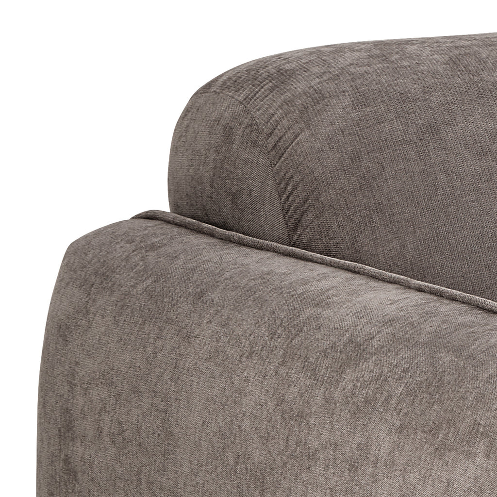 Westley Set of 2 x2.5  Seater Sofas in Fay Dusty Brown Fabric