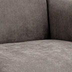 Westley Set of 2 x2.5  Seater Sofas in Fay Dusty Brown Fabric