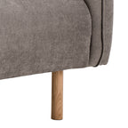 Westley Set of 2 x2.5  Seater Sofas in Fay Dusty Brown Fabric