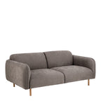 Westley Set of 2 x2.5  Seater Sofas in Fay Dusty Brown Fabric