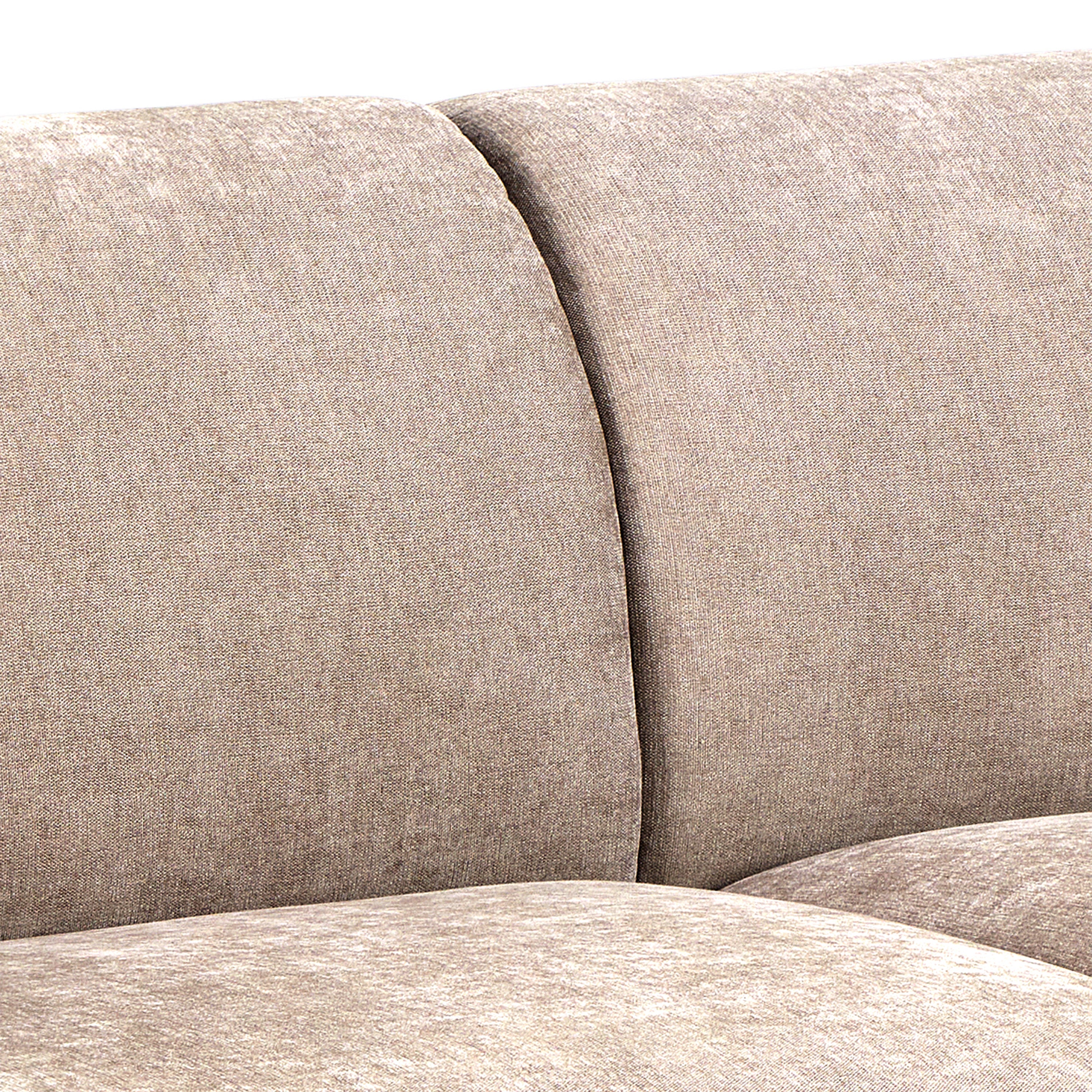 Westley Set of 2 x 3 Seater Sofas in Fay Beige Fabric