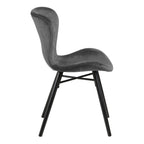 Matilda Dining Chair in Dark Grey Set of 2