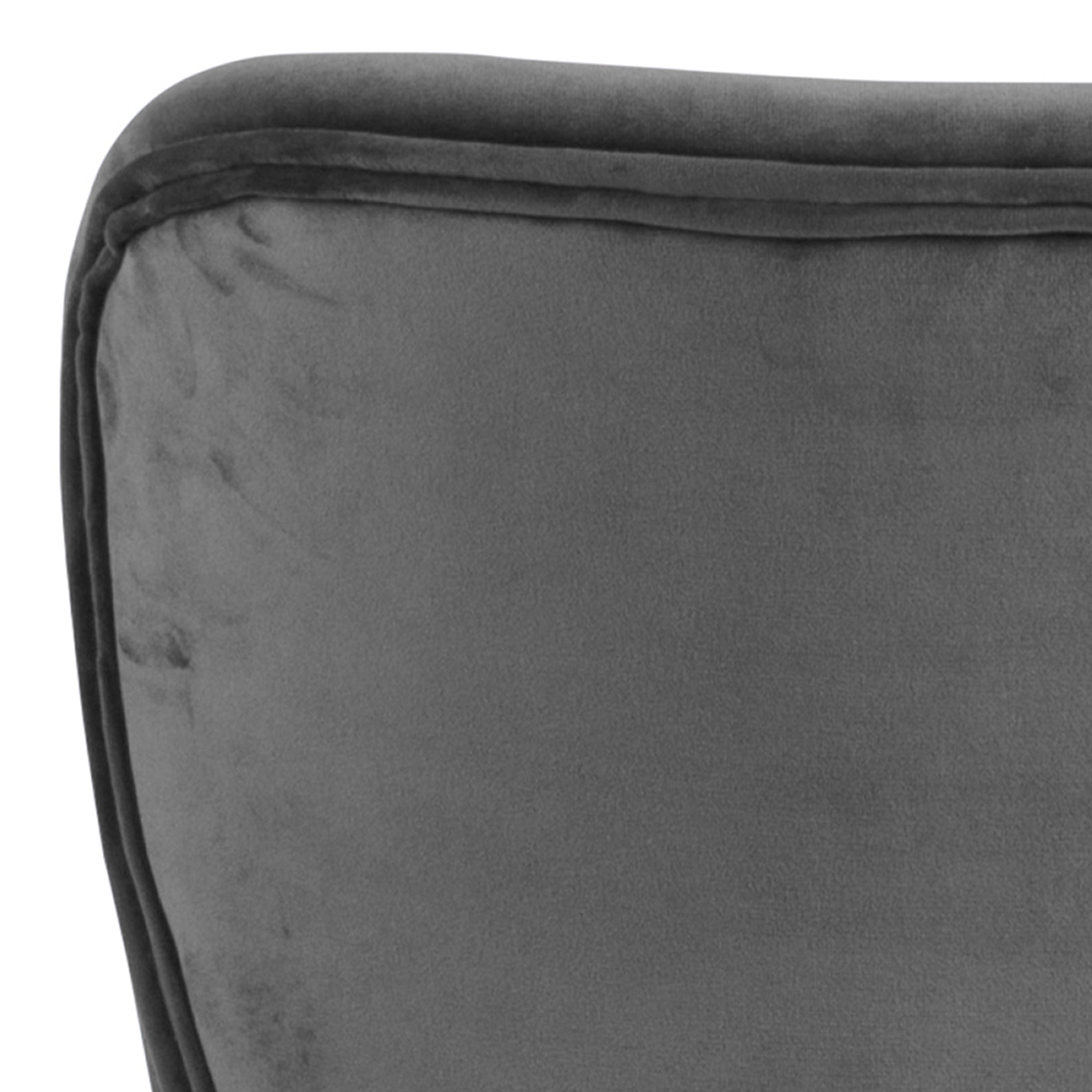 Matilda Dining Chair in Dark Grey Set of 2